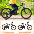 18-Inch Kids Bike Sport Bicycle for 4-8 Years Old with Adjustable Seat-18 inches