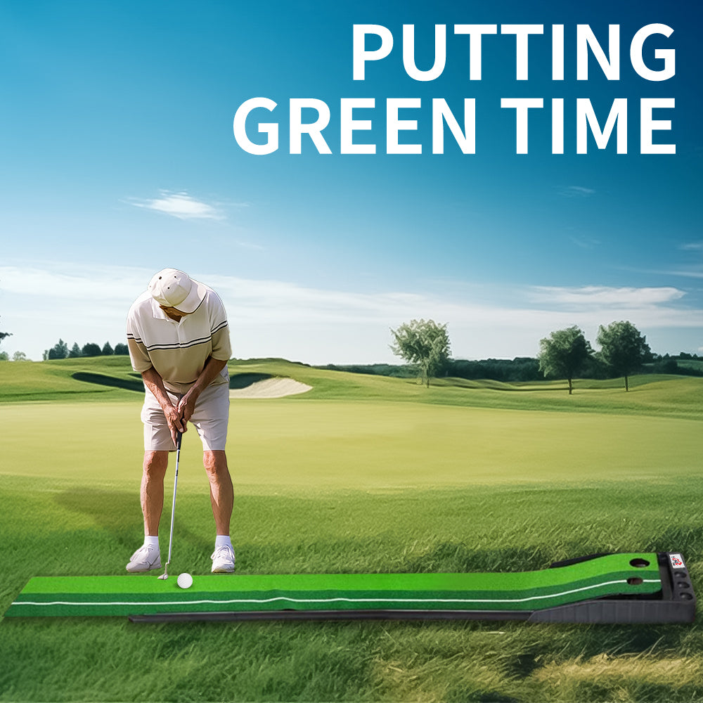 Golf Putting Mat Portable (8FT/10FT)