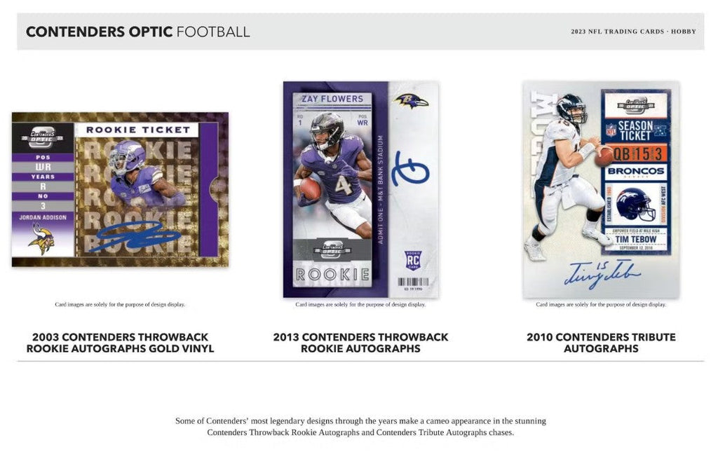2023 Panini Contenders Optic NFL Trading Card Box (Hobby)