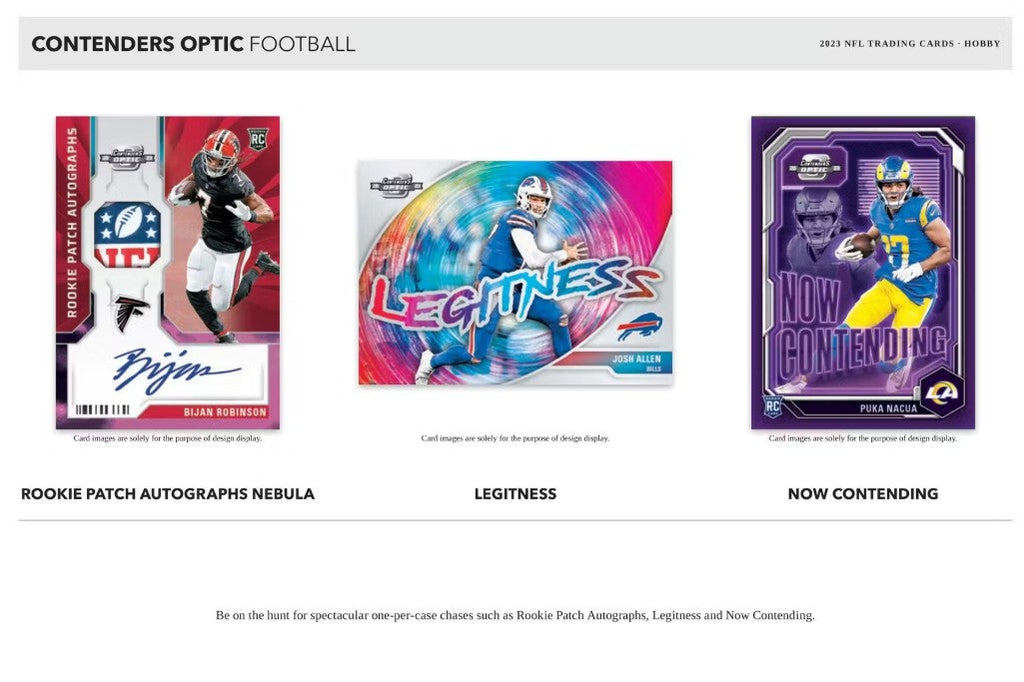 2023 Panini Contenders Optic NFL Trading Card Box (Hobby)